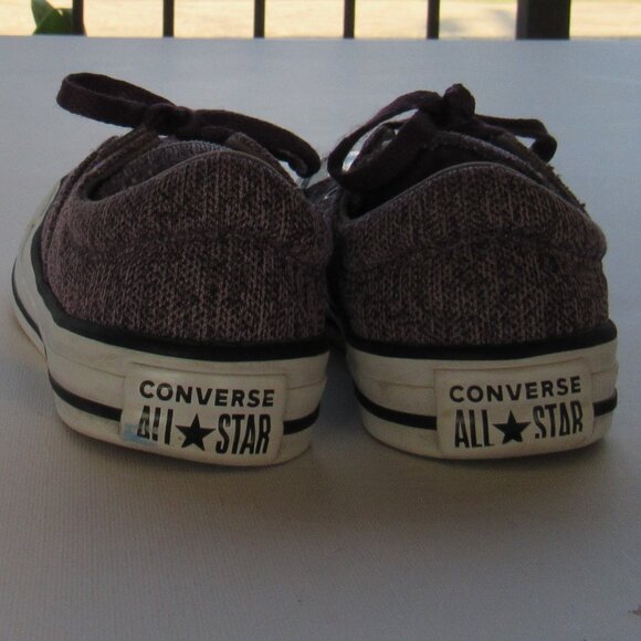 Converse Chuck Taylor All Star Low Top Tweed Cloth Purple Madison Sneakers - Picture 3 of 9
